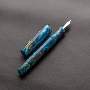 Fountain Pen - Bock #6 - 14 mm - Turnt' Pen Co. Carson XIX
