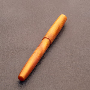 Fountain Pen - Bock #6 - 12 mm - DiamondCast Colorshift Pink to Orange