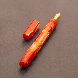 Fountain Pen - Bock #6 - 12 mm - Amazona - Brooks' Warm Tone PM