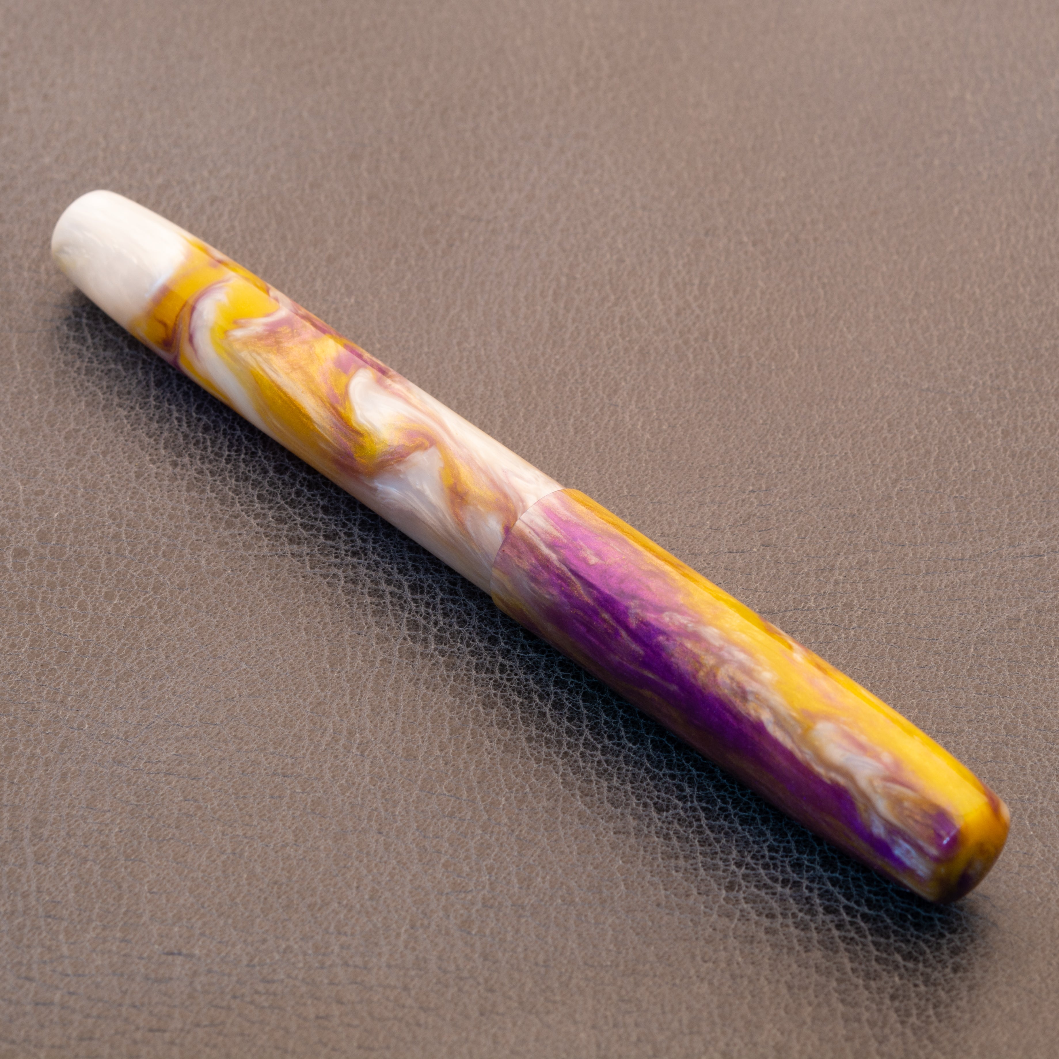 Fountain Pen - Bock #6 - 14 mm - Fountain Telling's Lemon & Lavender