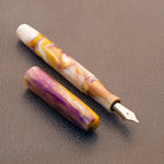 Load image into Gallery viewer, Fountain Pen - Bock #6 - 14 mm - Fountain Telling&#39;s Lemon &amp; Lavender
