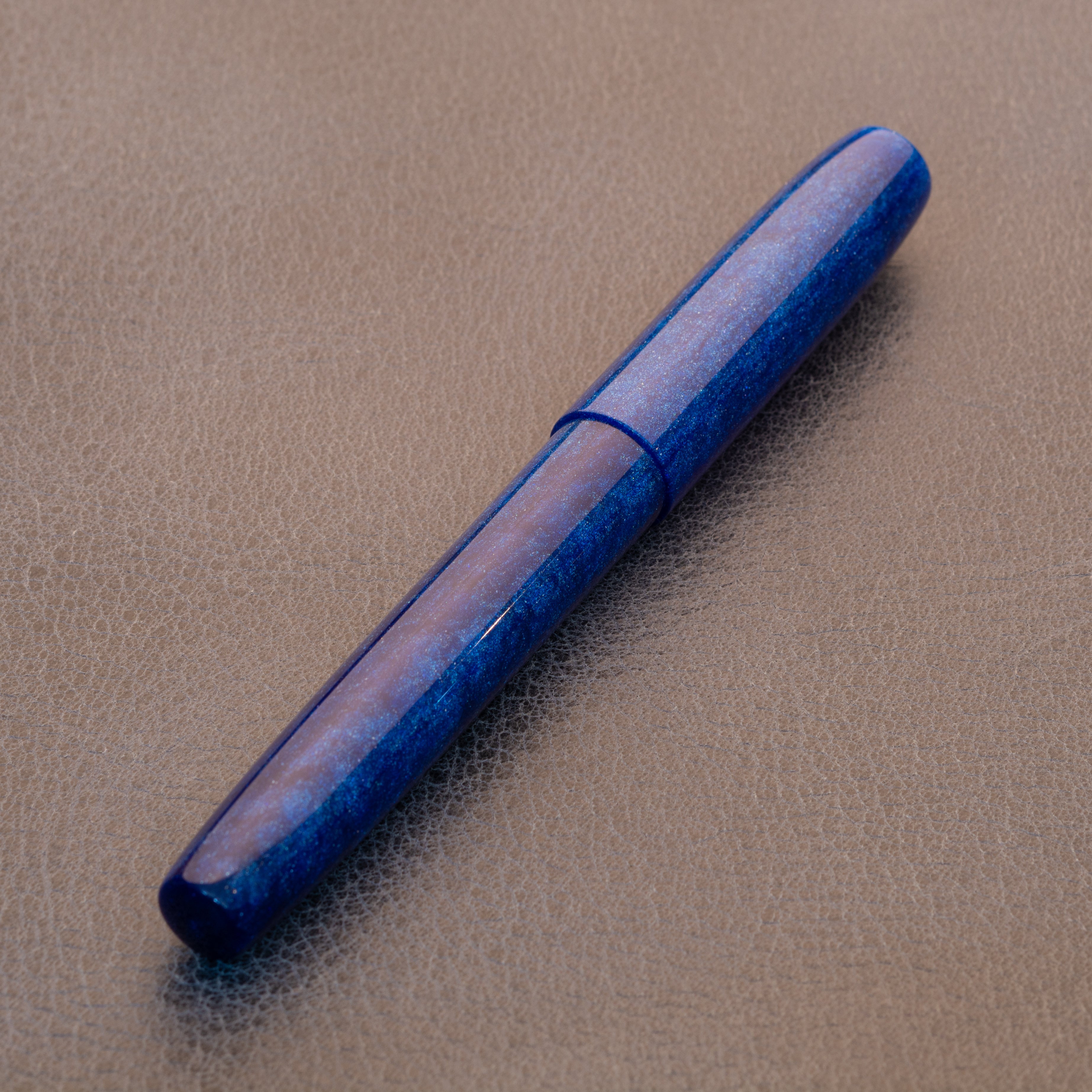 Fountain Pen - Bock #6 - 14 mm - DiamondCast Radiance Tanzanite