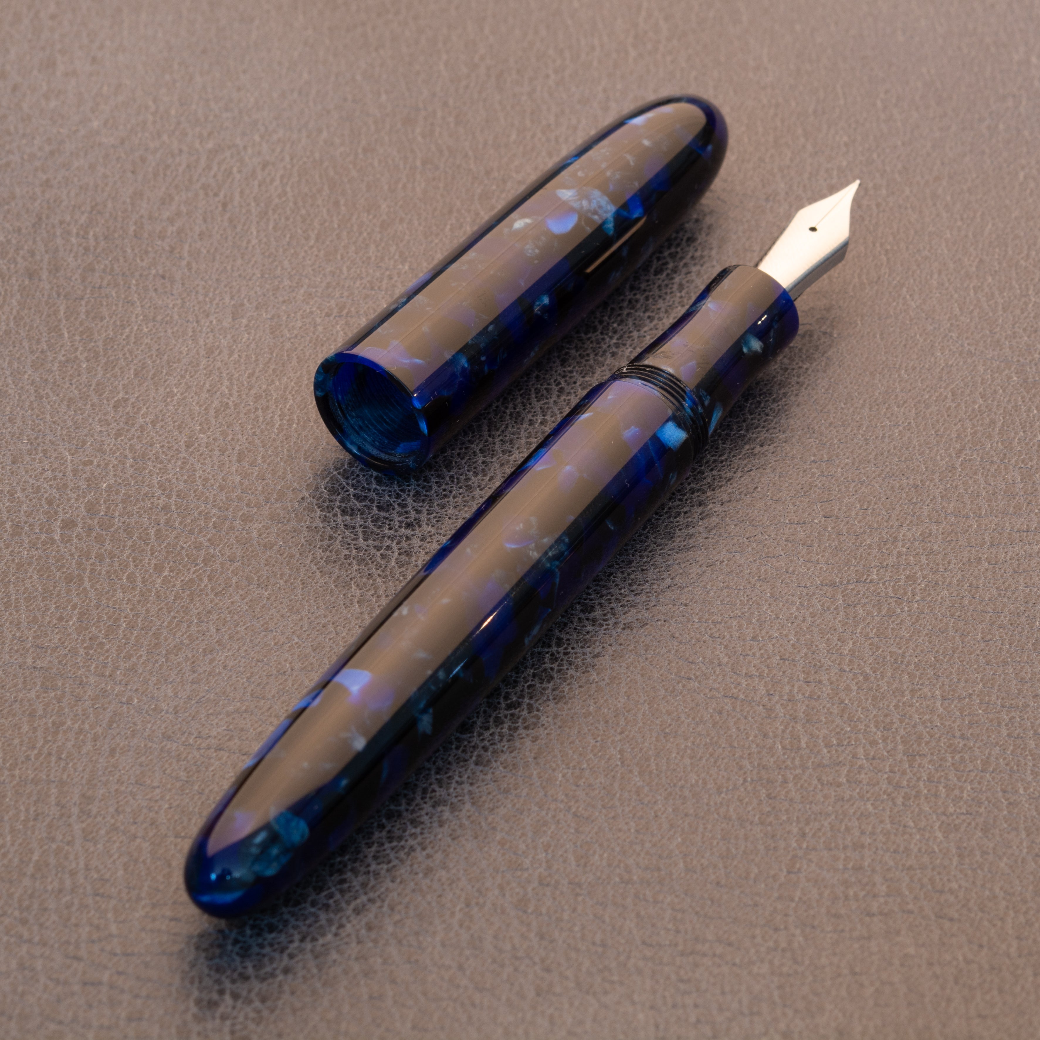 Fountain Pen - Bock #6 - 14 mm - Erinoid Lolite