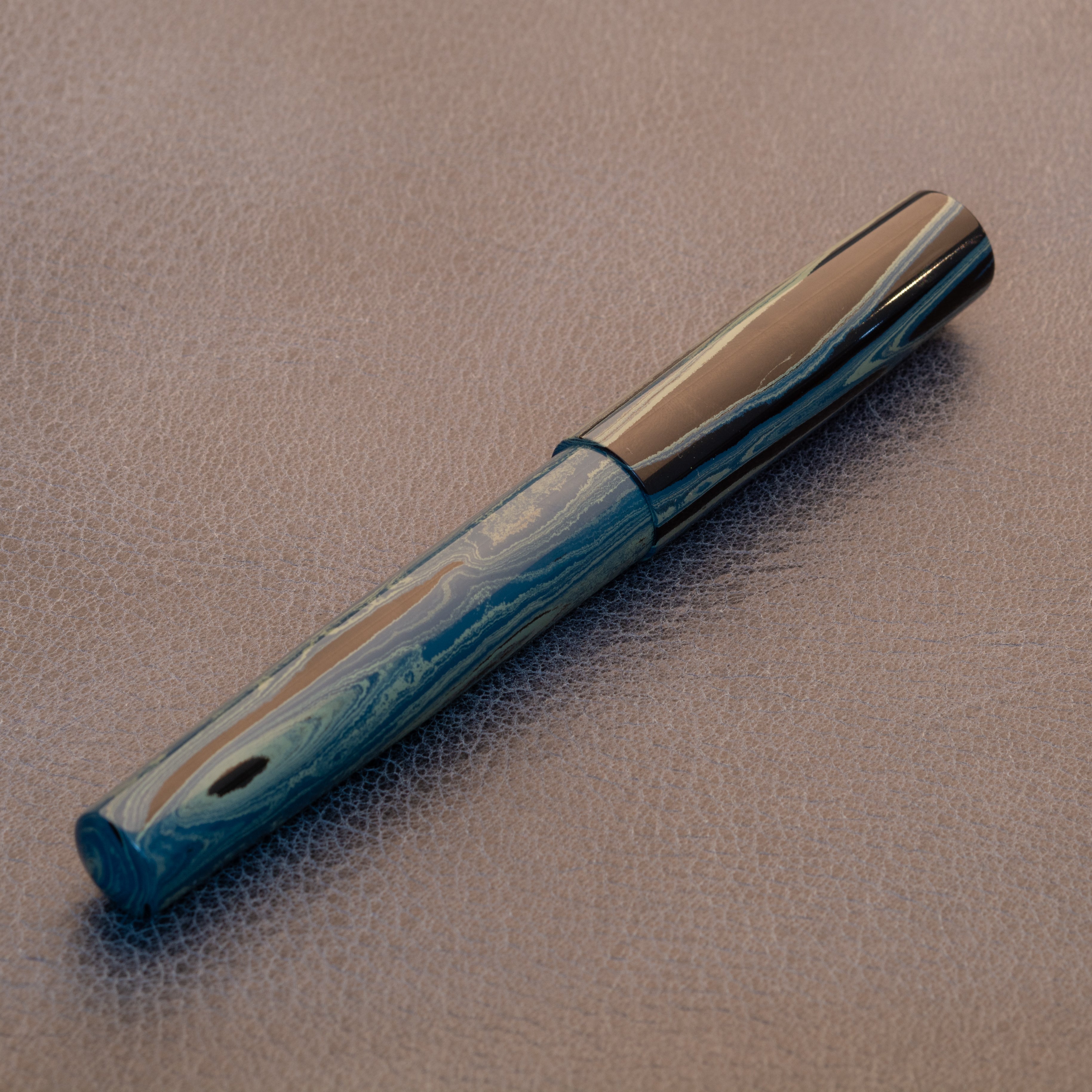 Fountain Pen - Bock #6 - 14 mm - SEM Tideland Ebonite
