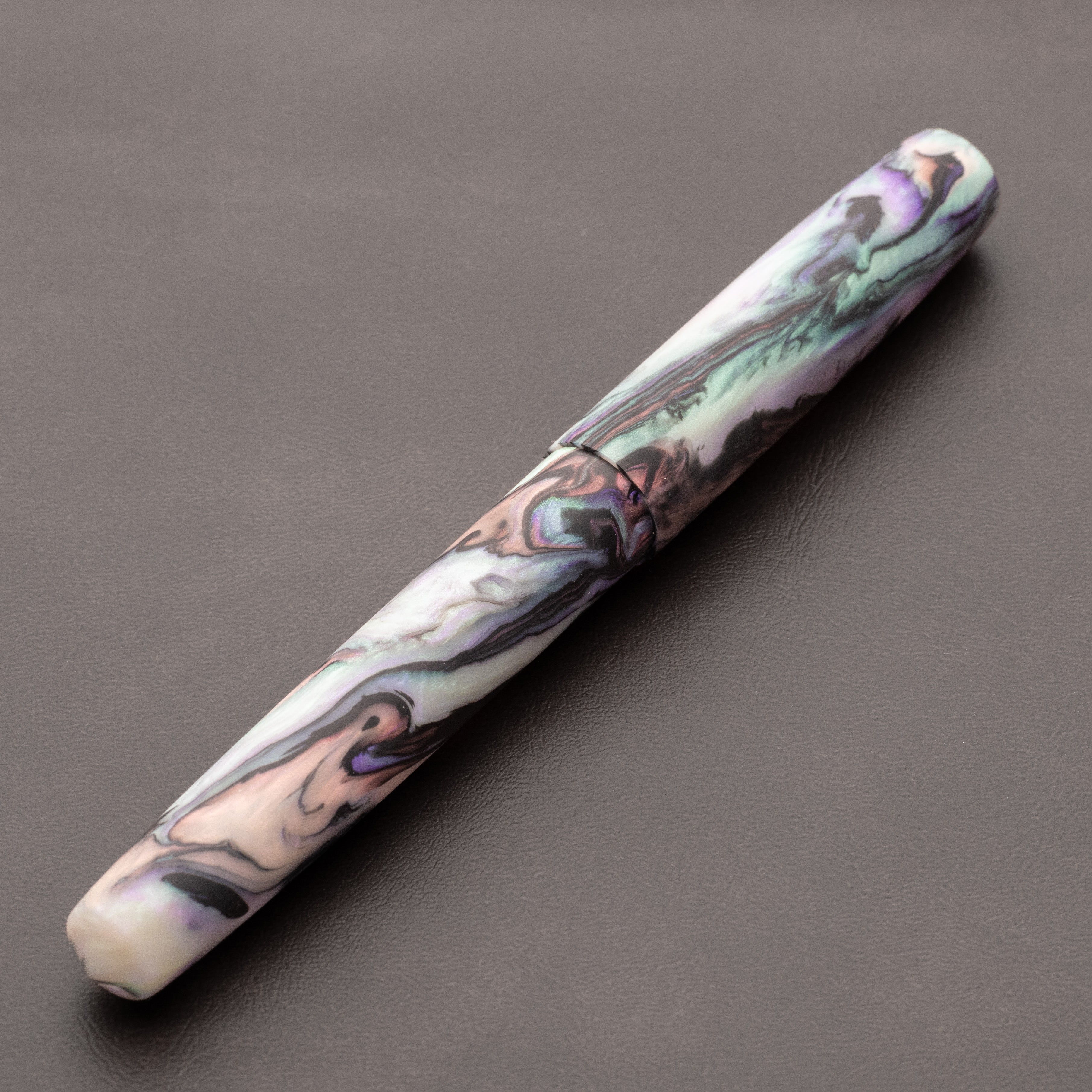 Fountain Pen - Bock #6 - 15 mm - Brooks' Abalone