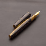 Load image into Gallery viewer, Fountain Pen - Bock #6 - 14 mm - M3 Black &amp; Brass
