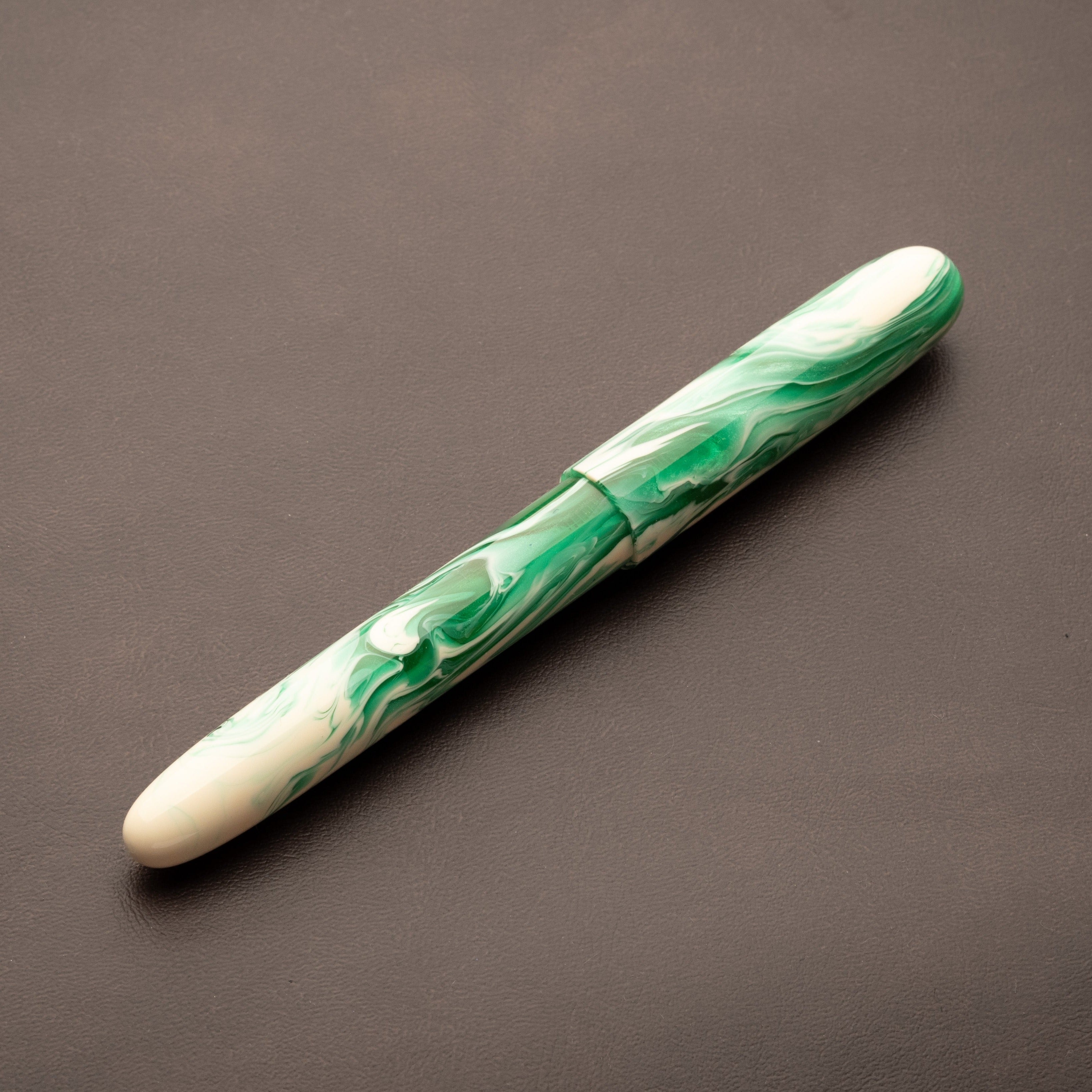 Fountain Pen - Bock #6 - 14 mm - Brooks' Emerald Koi