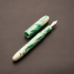 Load image into Gallery viewer, Fountain Pen - Bock #6 - 14 mm - Brooks&#39; Emerald Koi
