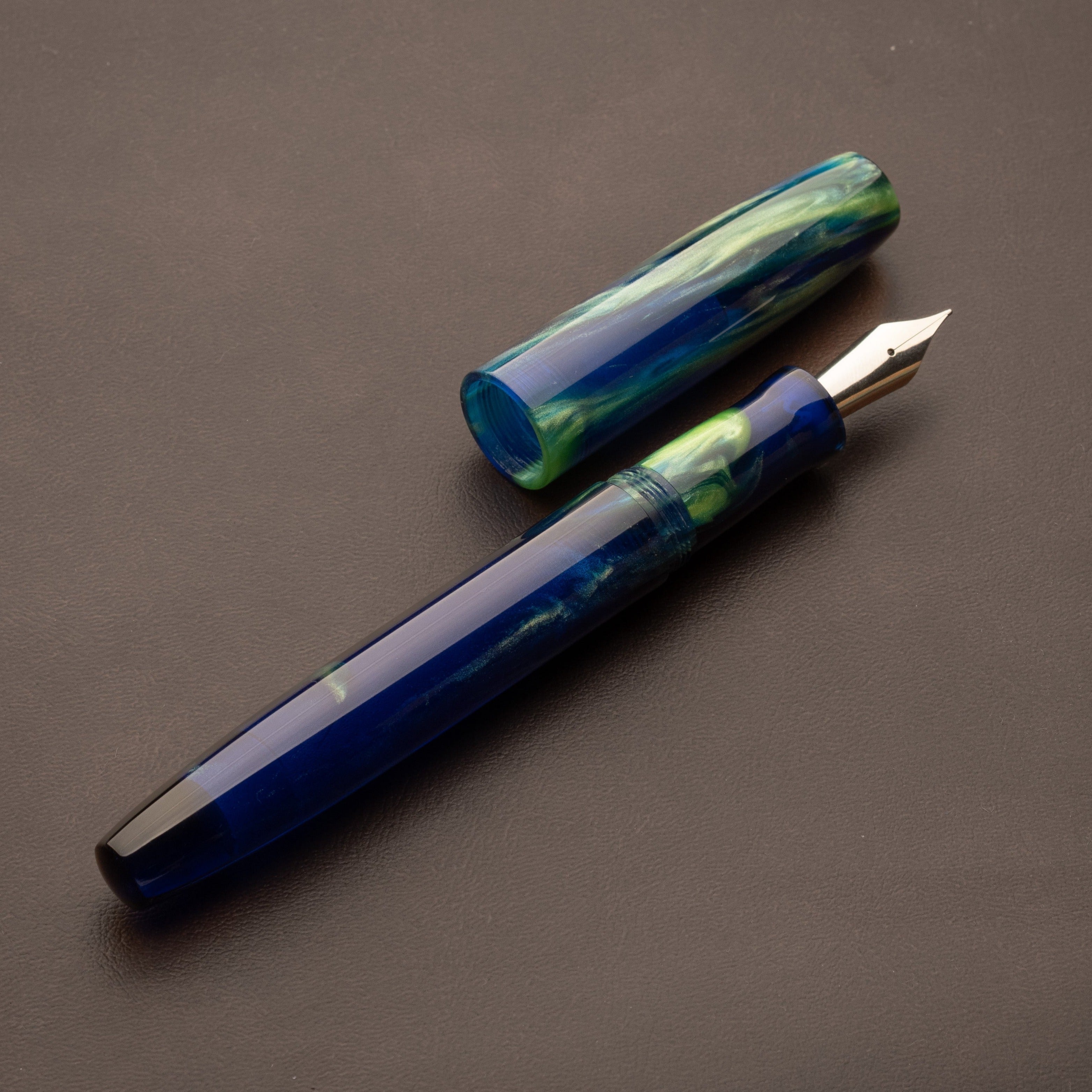 Fountain Pen - Bock #6 - 15 mm - Brooks' Cenote