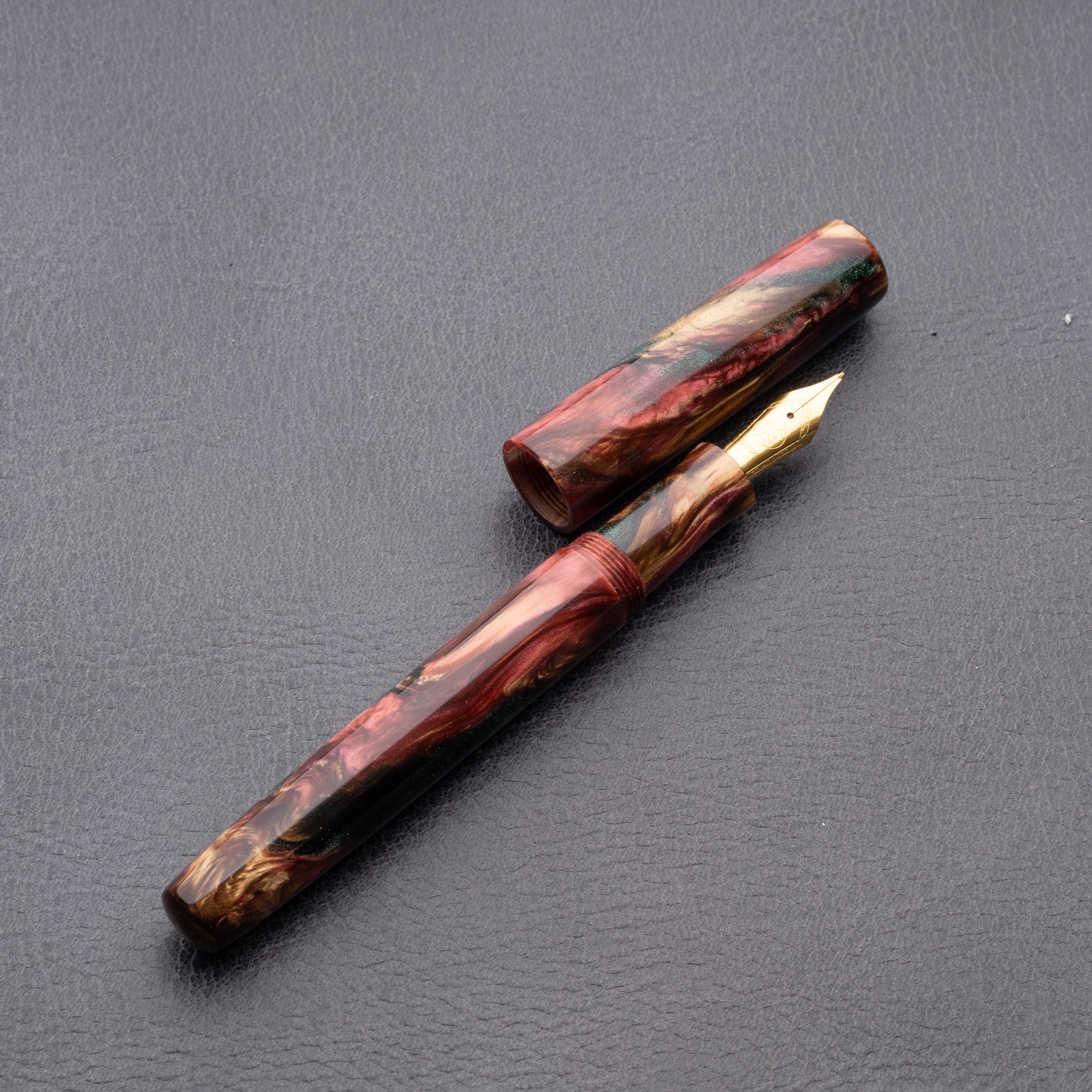 Fountain Pen - Bock #6 - 14 mm - Brooks' Yule Tidings