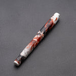 Load image into Gallery viewer, Fountain Pen - Magna Carta #8 - 14 mm - In-house red, white and black material
