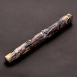 Load image into Gallery viewer, Fountain Pen - Bock #6 - 14 mm - DiamondCast Metallurgy with Bronze Accents
