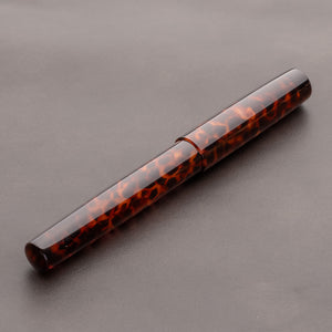 Fountain Pen - Bock #6 - 15 mm - TWSBI Converter - Leopard Celluloce Acetate
