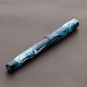 Fountain Pen - Bock #6 - 15 mm - TWSBI Converter - Brooks' Arctic Blast