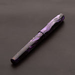 Load image into Gallery viewer, Fountain Pen - Bock #6 - 13 mm - Turnt Pen Co Dusky Orchid Abalone
