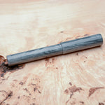 Load image into Gallery viewer, Fountain Pen - JoWo #6 - 13 mm - In-house material with swirls of white, grey and copper
