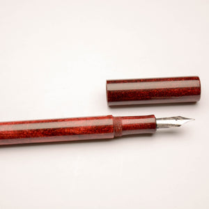 Fountain Pen - Bock #6 - 13 mm - DiamondCast Black Cherry