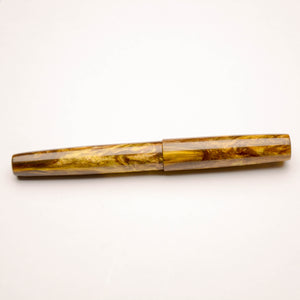 Fountain Pen - Bock #6 - 14 mm - In-house brown gold material