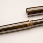 Load image into Gallery viewer, Fountain Pen - Bock #6 - 13 mm - In-house material with multiple tones of brown
