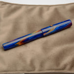 Load image into Gallery viewer, Fountain Pen - JoWo #6 - 13 mm - In-house blue red and gold
