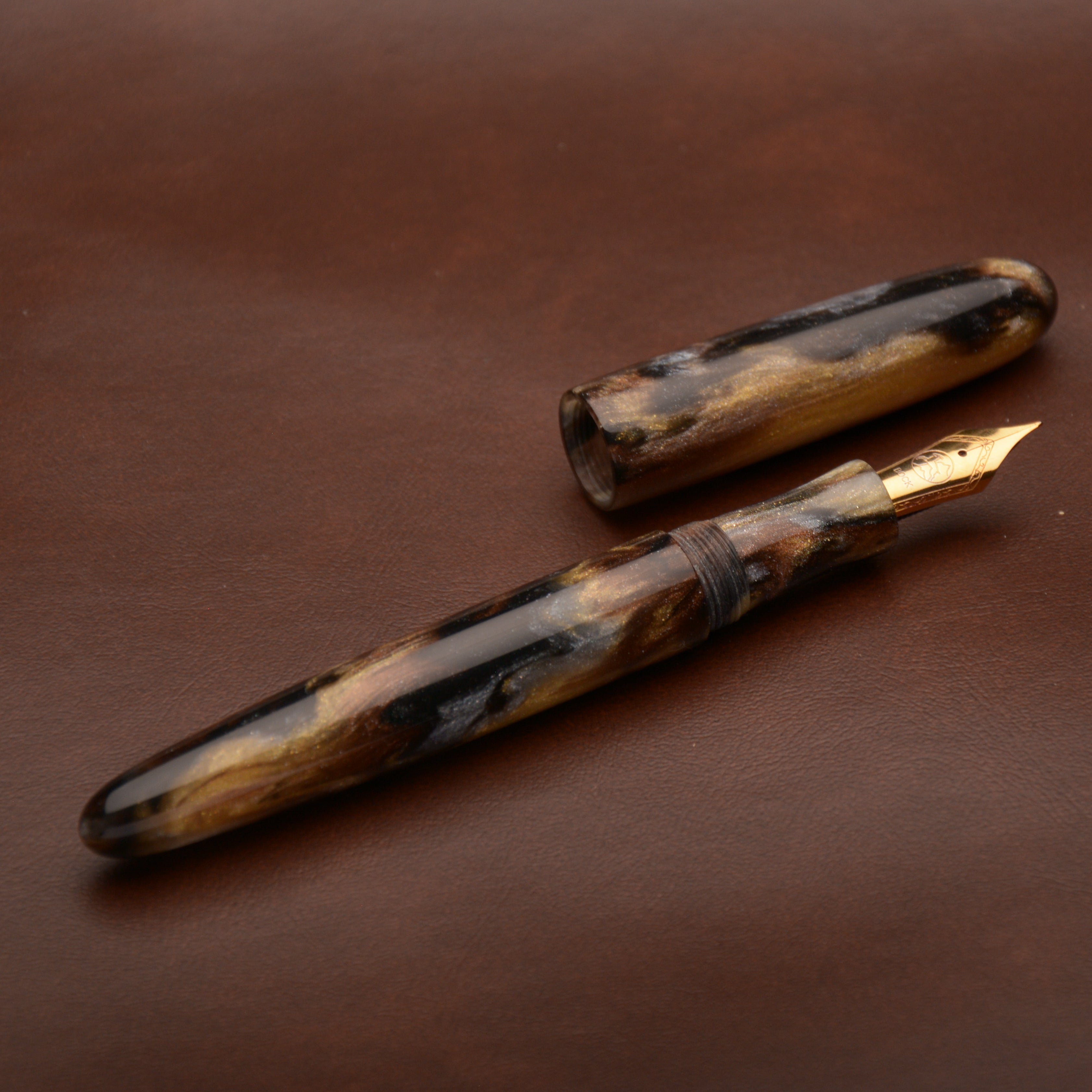 Fountain Pen - Bock #6 - 13 mm - DiamondCast Metallurgy