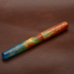 Load image into Gallery viewer, Fountain Pen - Bock #6 - 13 mm - In-house with a rainbow pattern
