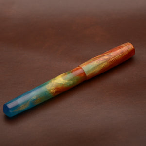 Fountain Pen - Bock #6 - 13 mm - In-house with a rainbow pattern