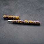 Load image into Gallery viewer, Fountain Pen - Bock #6 - 13 mm - Yellow Tiffany Casein
