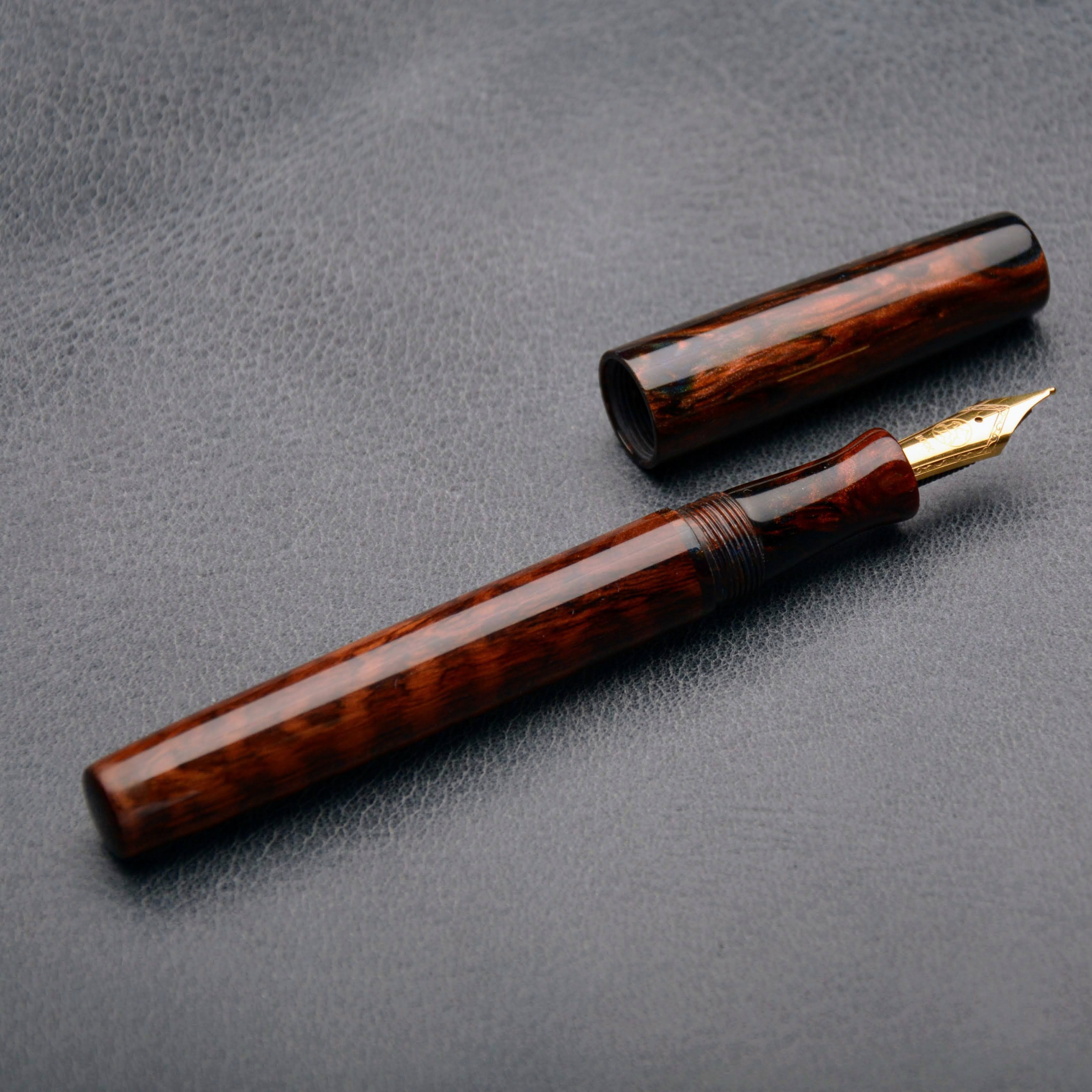 Fountain Pen - Bock #6 - 14 mm - Snakewood