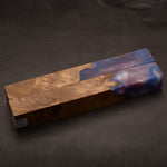 Load image into Gallery viewer, Hybrid Wood - Laurel Burl with Blue, Purple and White resin
