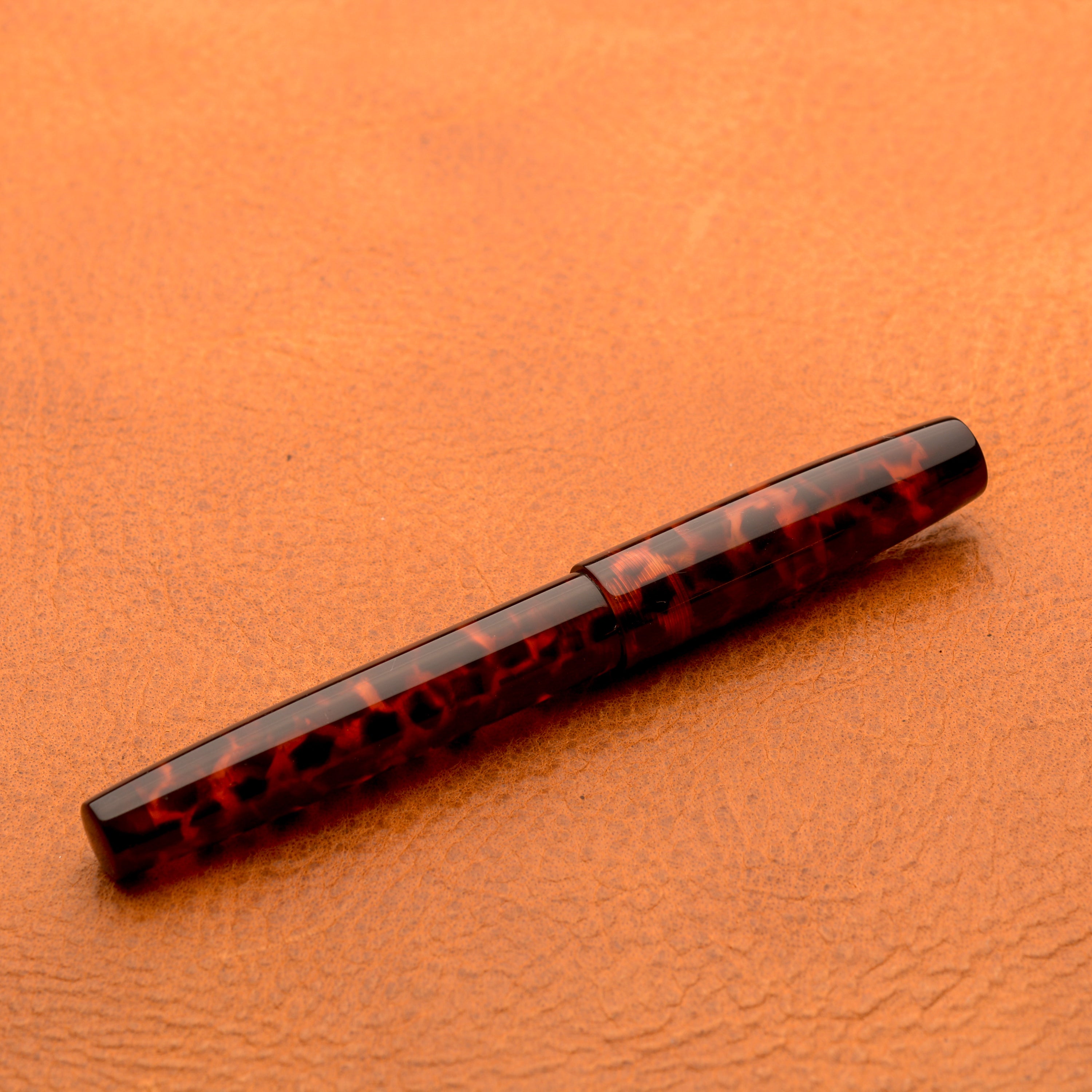 Fountain Pen - Bock #6 - 14 mm - Leopard Cellulose Acetate