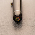 Load image into Gallery viewer, Fountain Pen - Bock #6 - 12 mm - Lab grown opal and Black Ebonite
