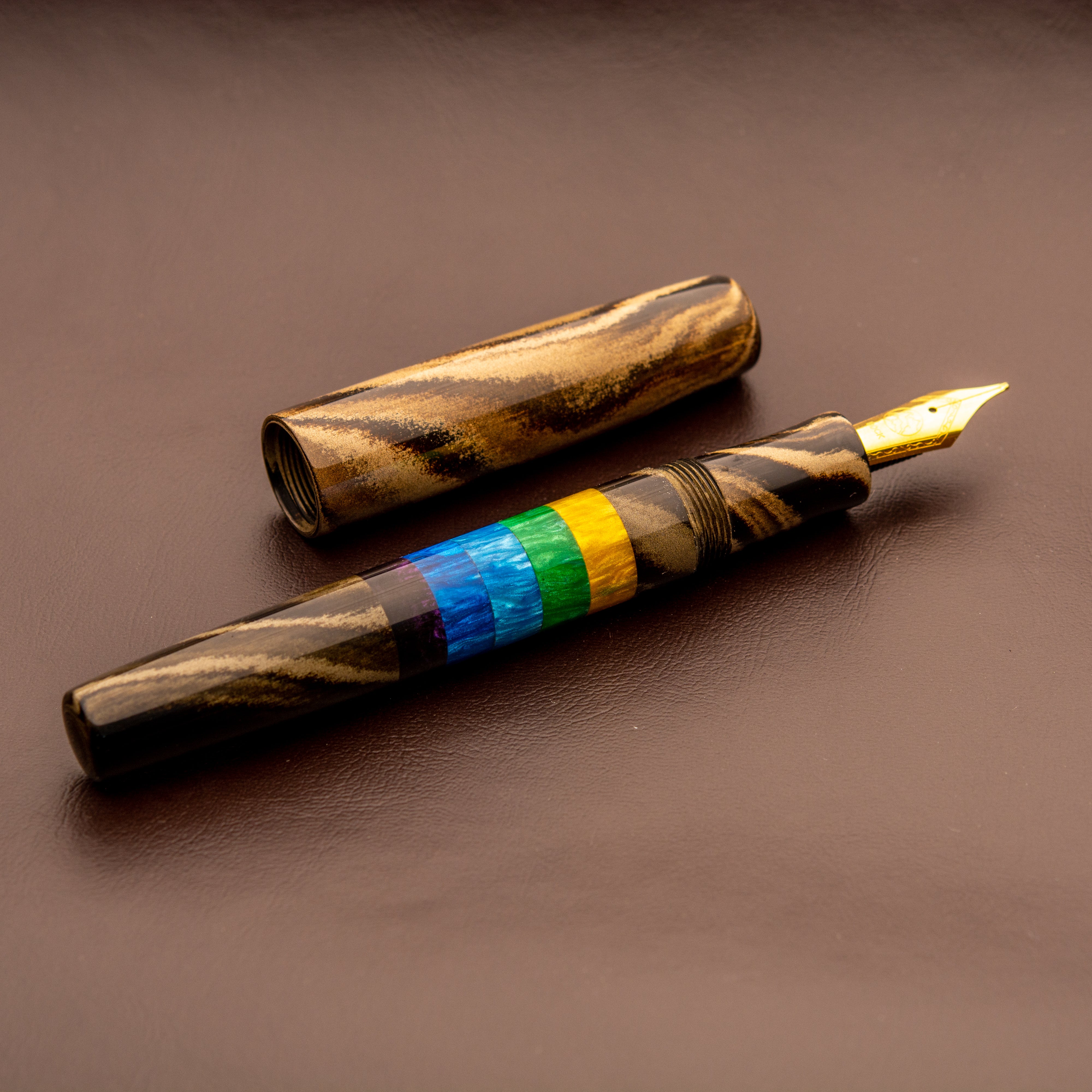 Fountain Pen - Bock #6 - 14 mm - Nikko Beige Ebonite