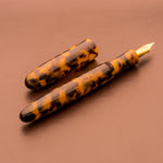 Load image into Gallery viewer, Fountain Pen - Bock #6 - 15 mm - Tortoise Cellulose Acetate
